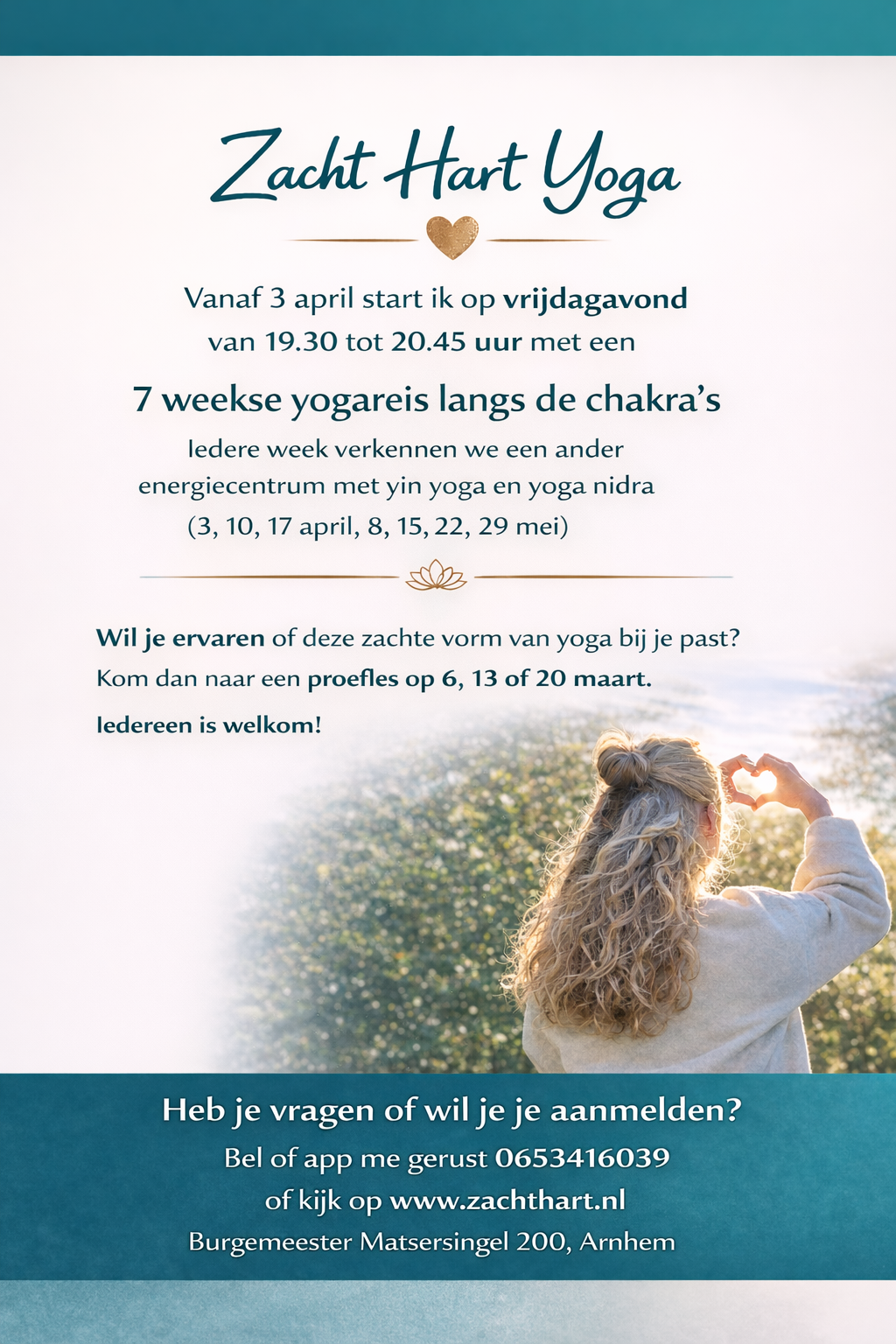 Uitnodiging 7 daagse yogareis door de chakra's